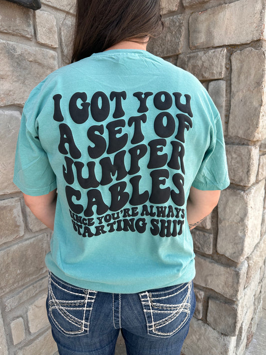 Set Of Jumper Cables - Tee