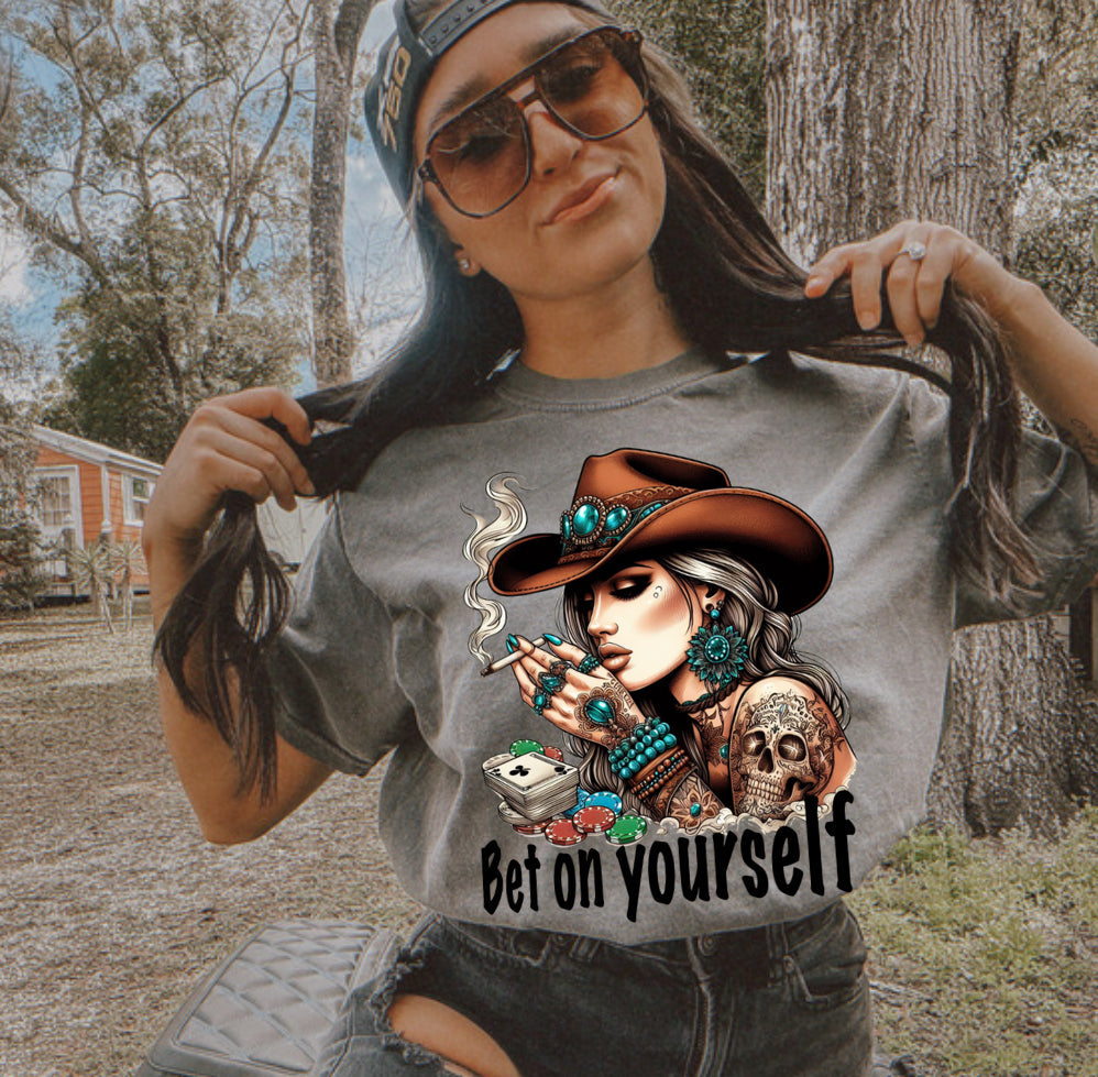 Punchy Bet On Yourself Tee