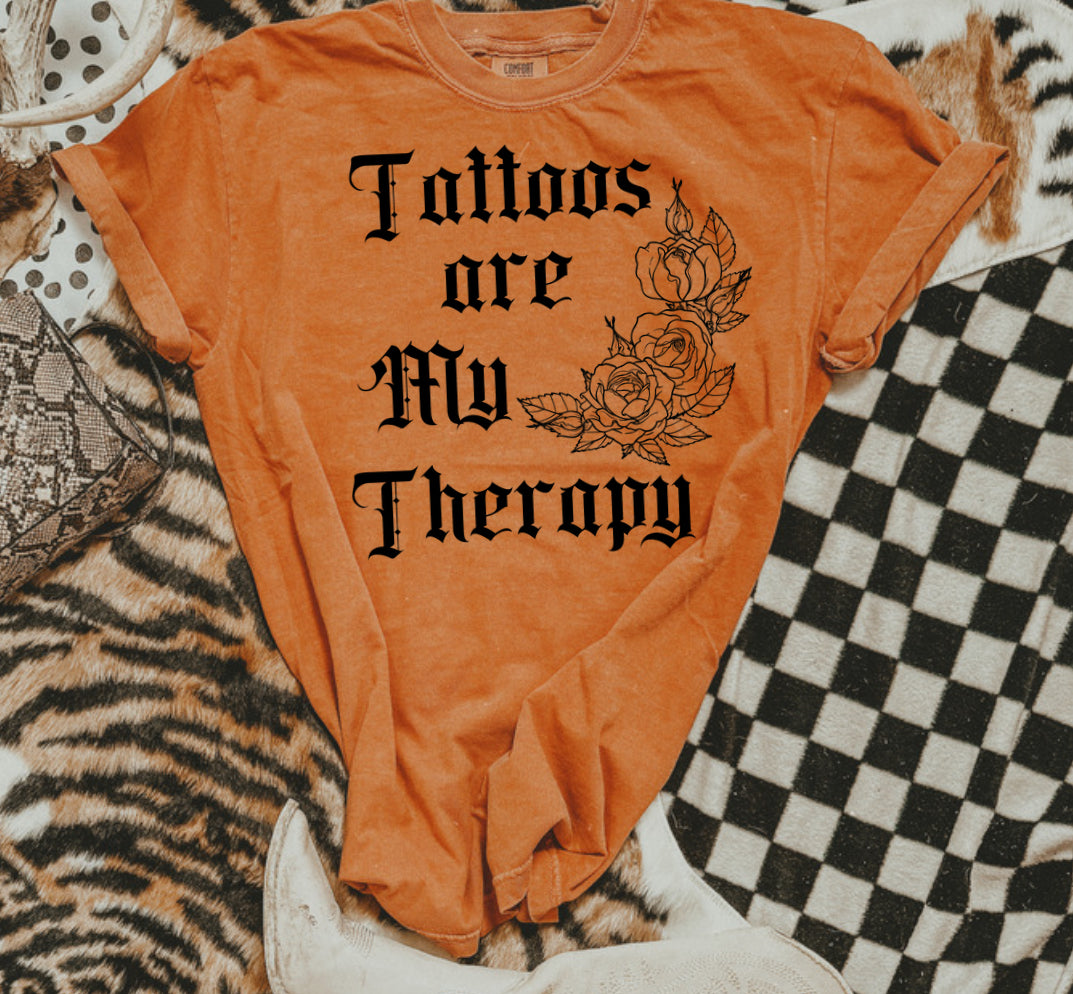 Tattos Are My Therapy Tee