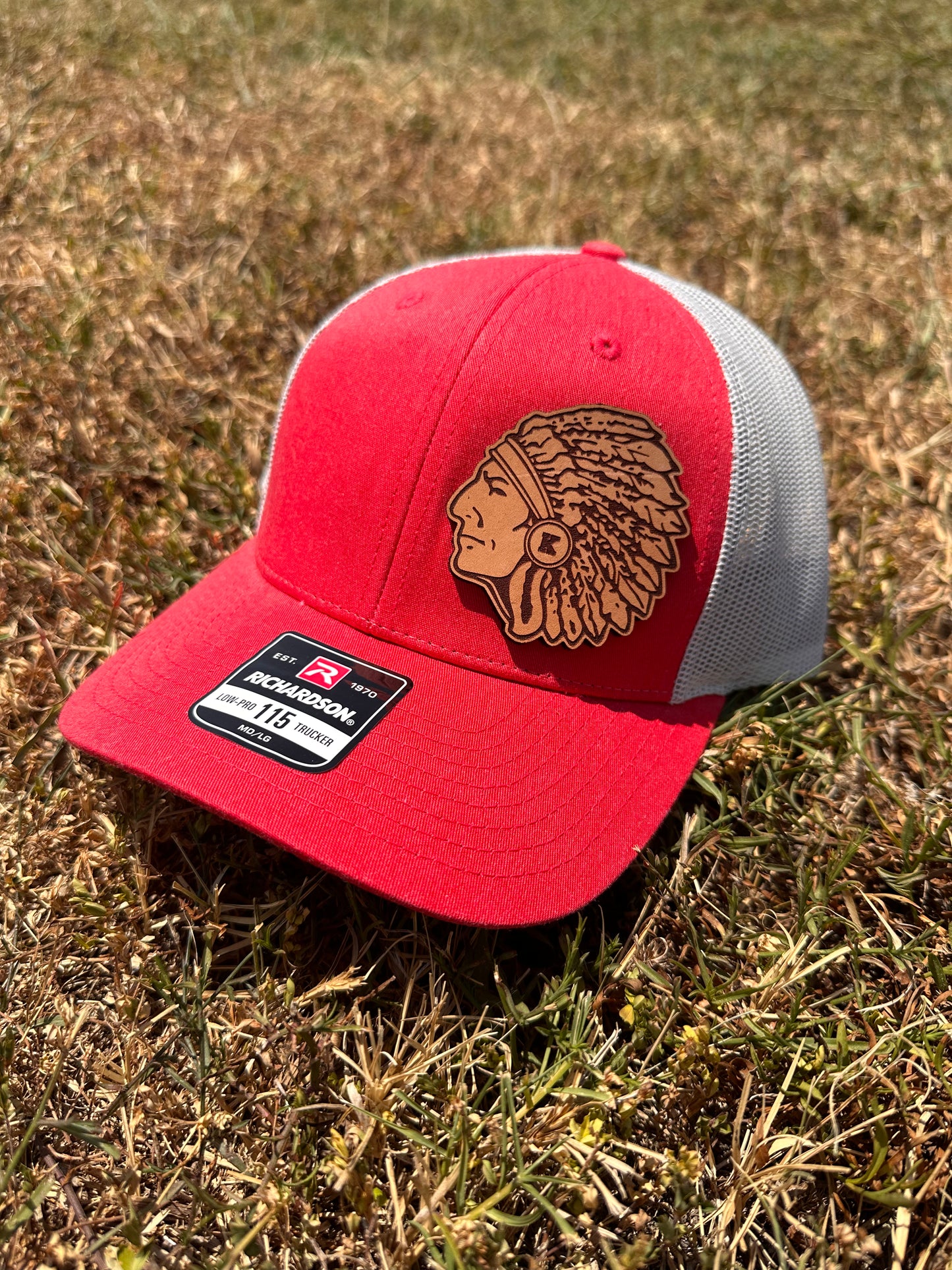 Redskin Hat - Vintage Red