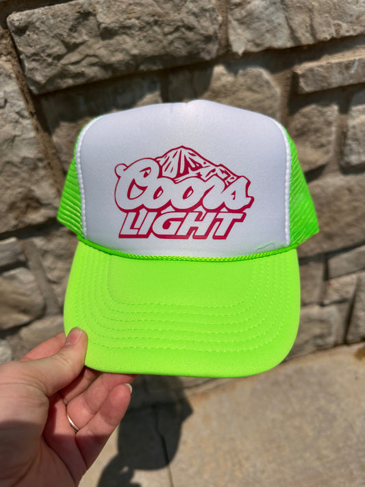 Coors Light Foam Hat