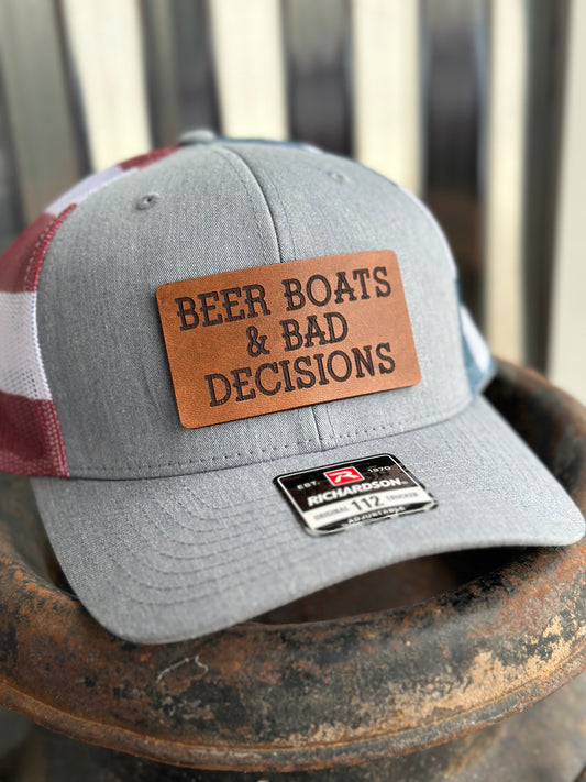 Beer Boats & Bad Decisions Hat