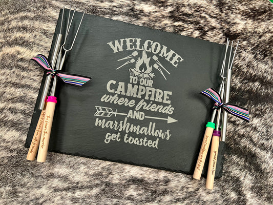 Welcome to our Campfire s’mores set