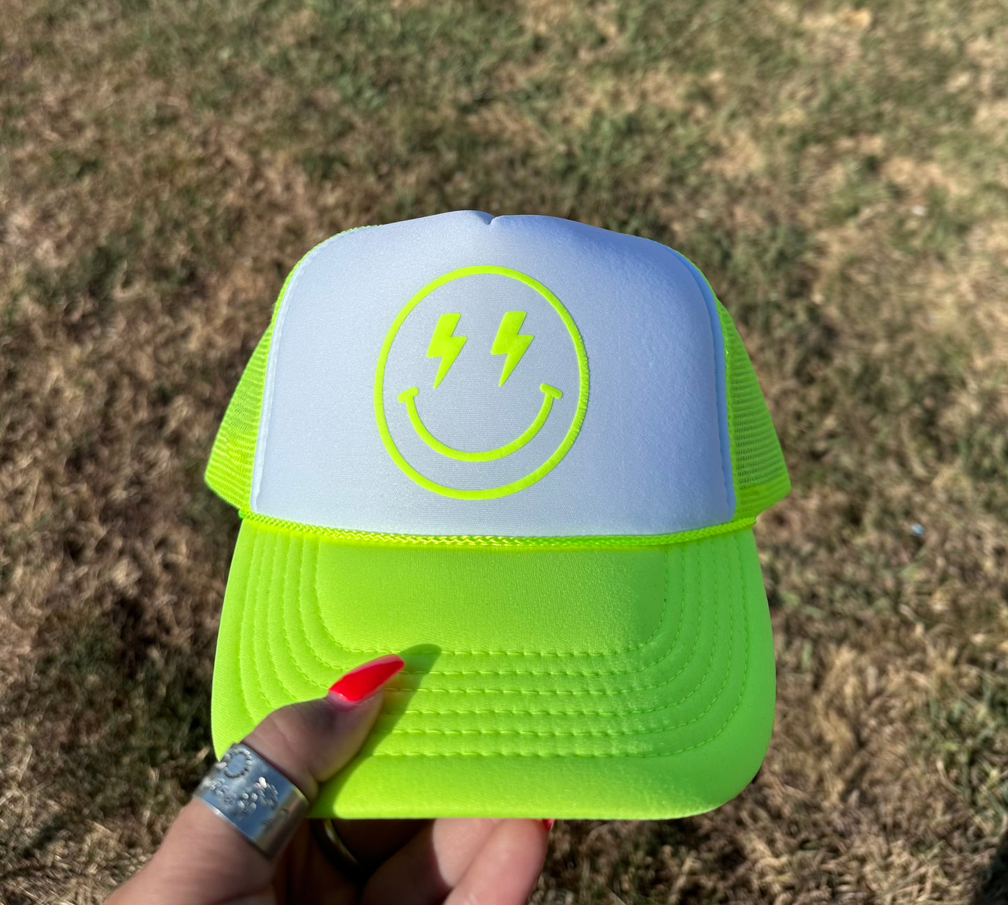 Smiley  - Foam Trucker Hat