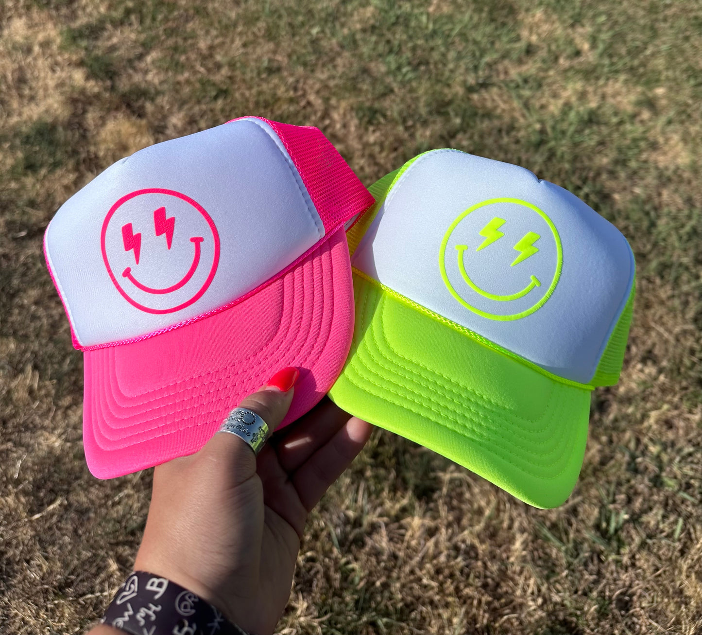 Smiley  - Foam Trucker Hat