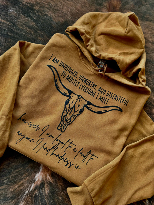 I Am Unhinged Hoodie