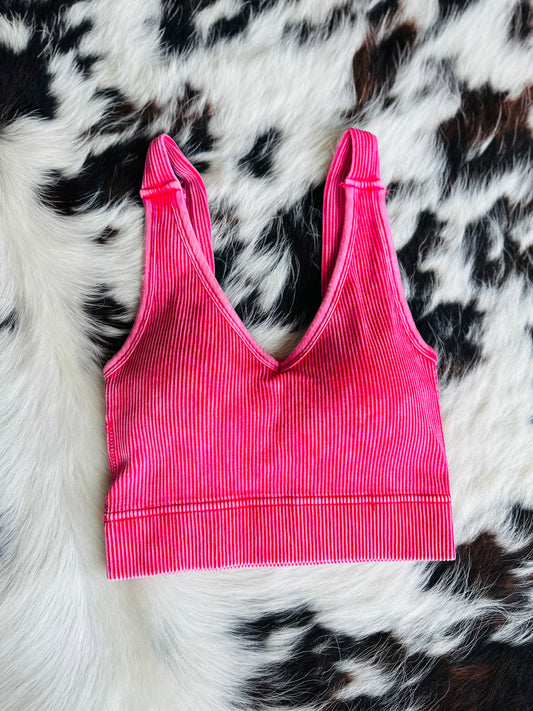 Light Plum Crop Top