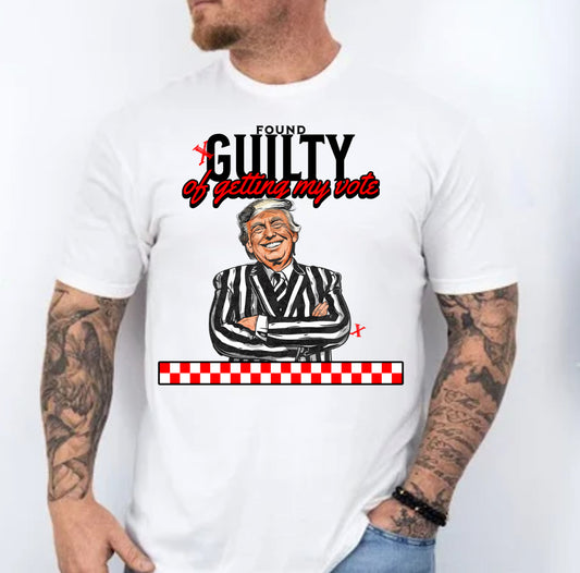 Voting For The Felon Tee