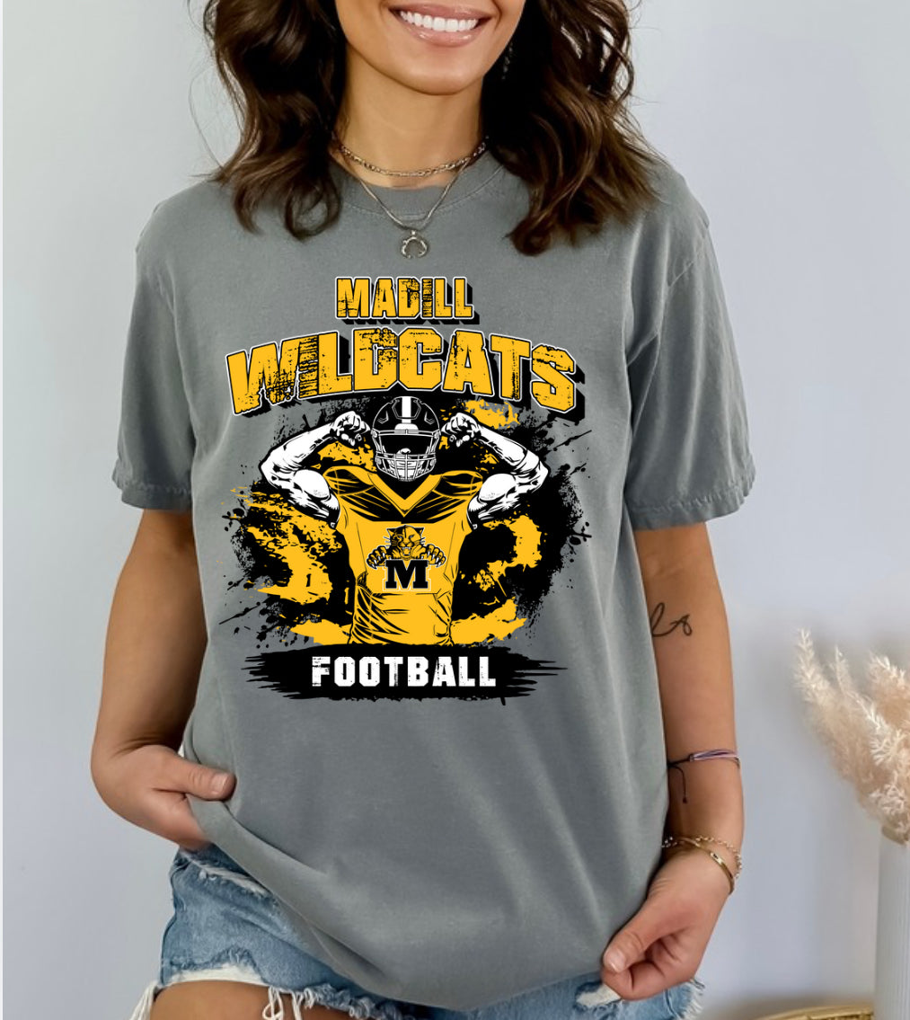 Madill Wildcats Football Tee