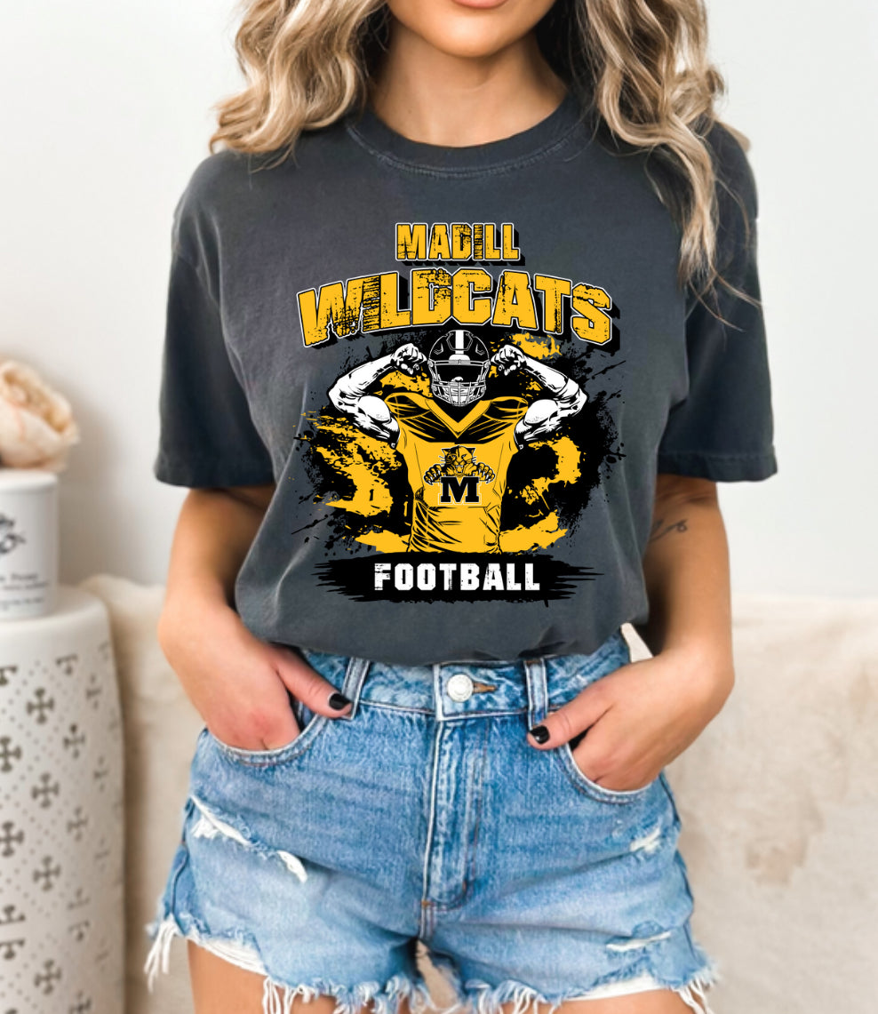 Madill Wildcats Football Tee