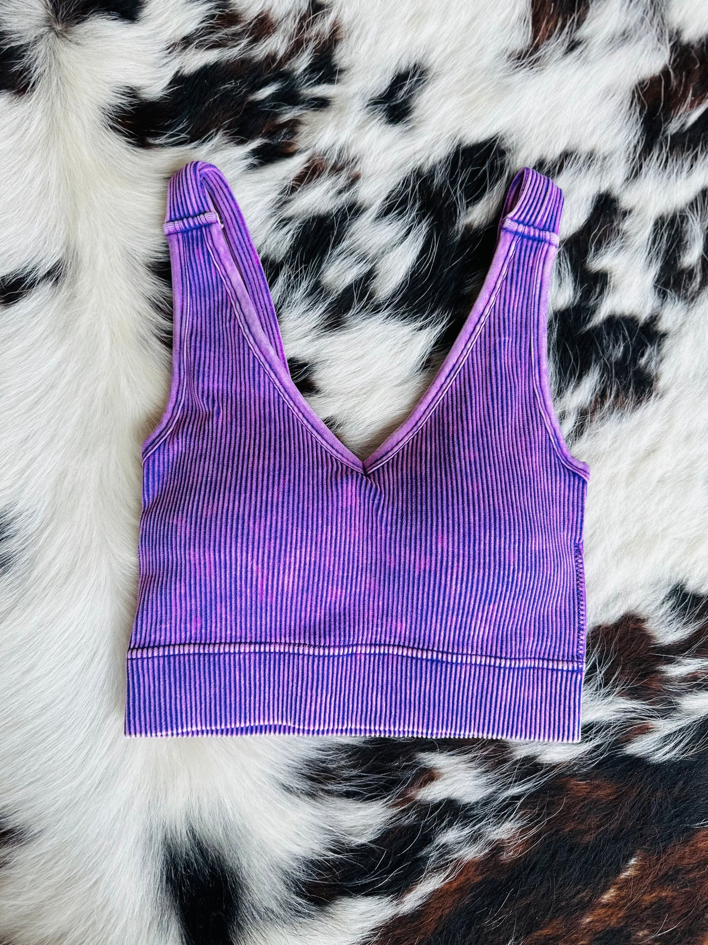 Purple Crop Top