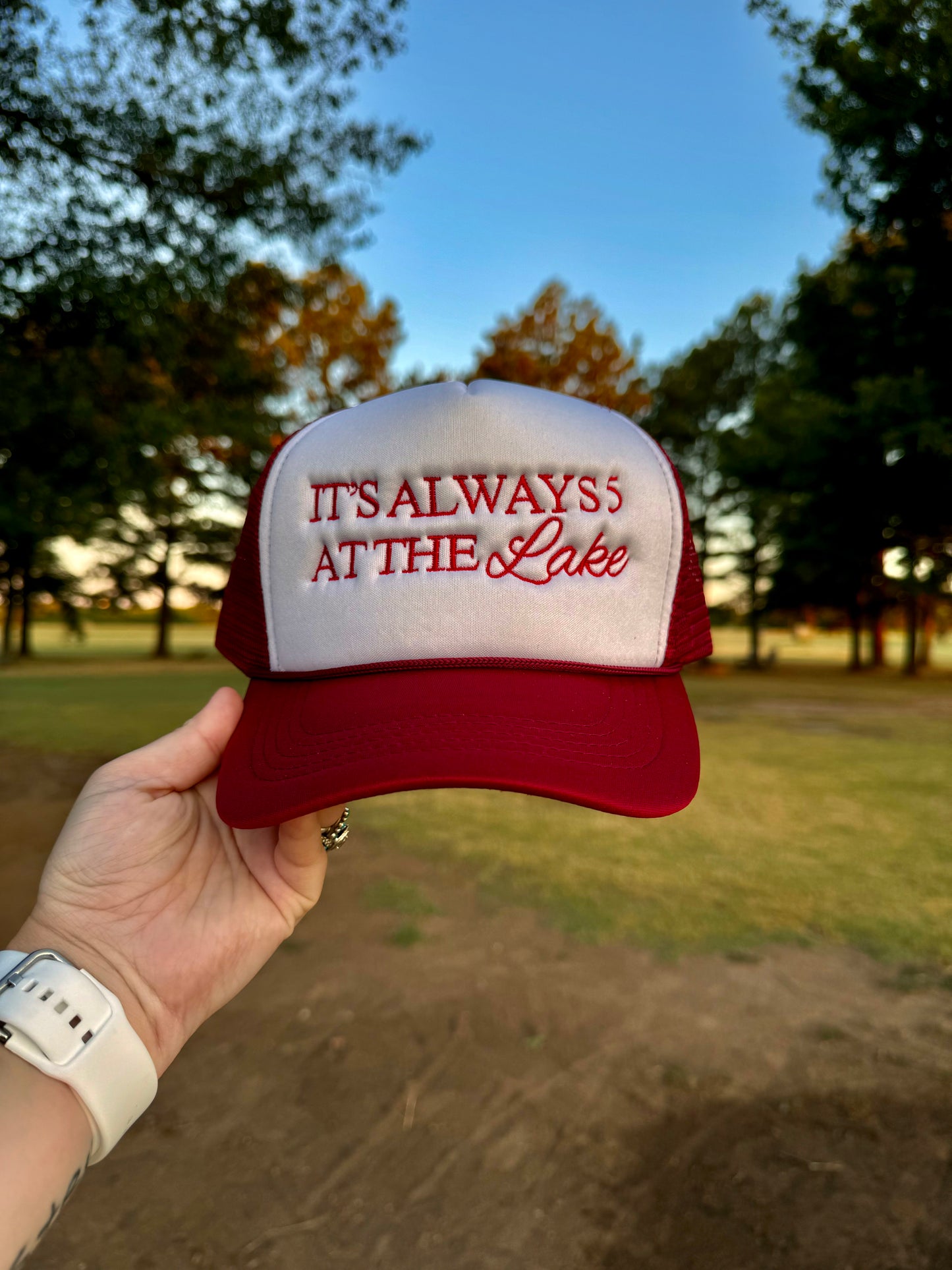 It’s Always 5 Trucker Hat