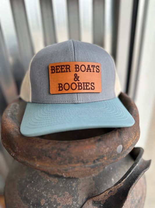 Beer Boats & Boobies Hat