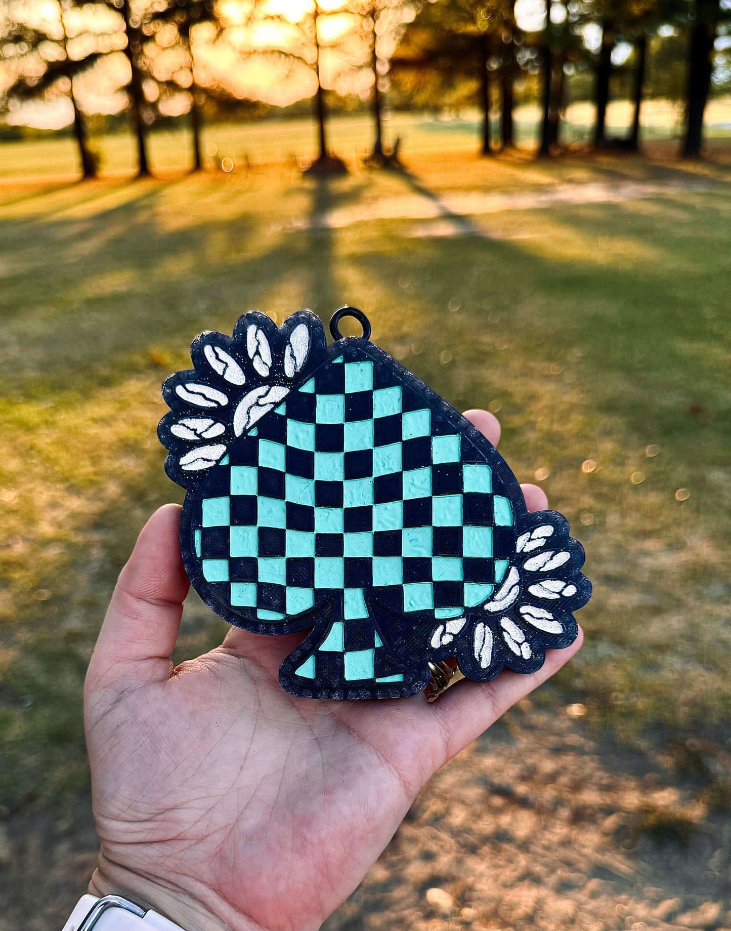 Checkered Spade Freshie