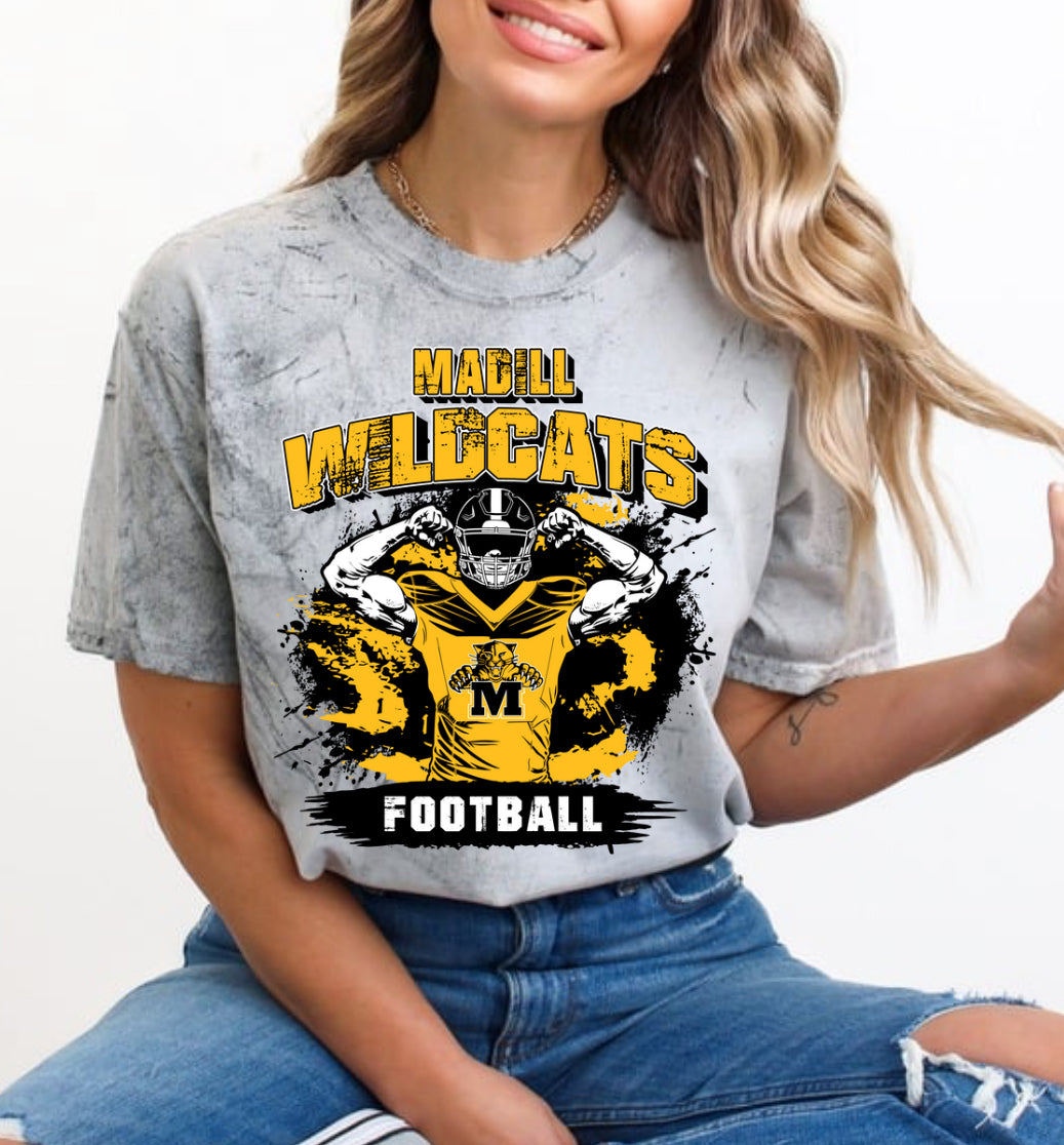 Madill Wildcats Football Tee