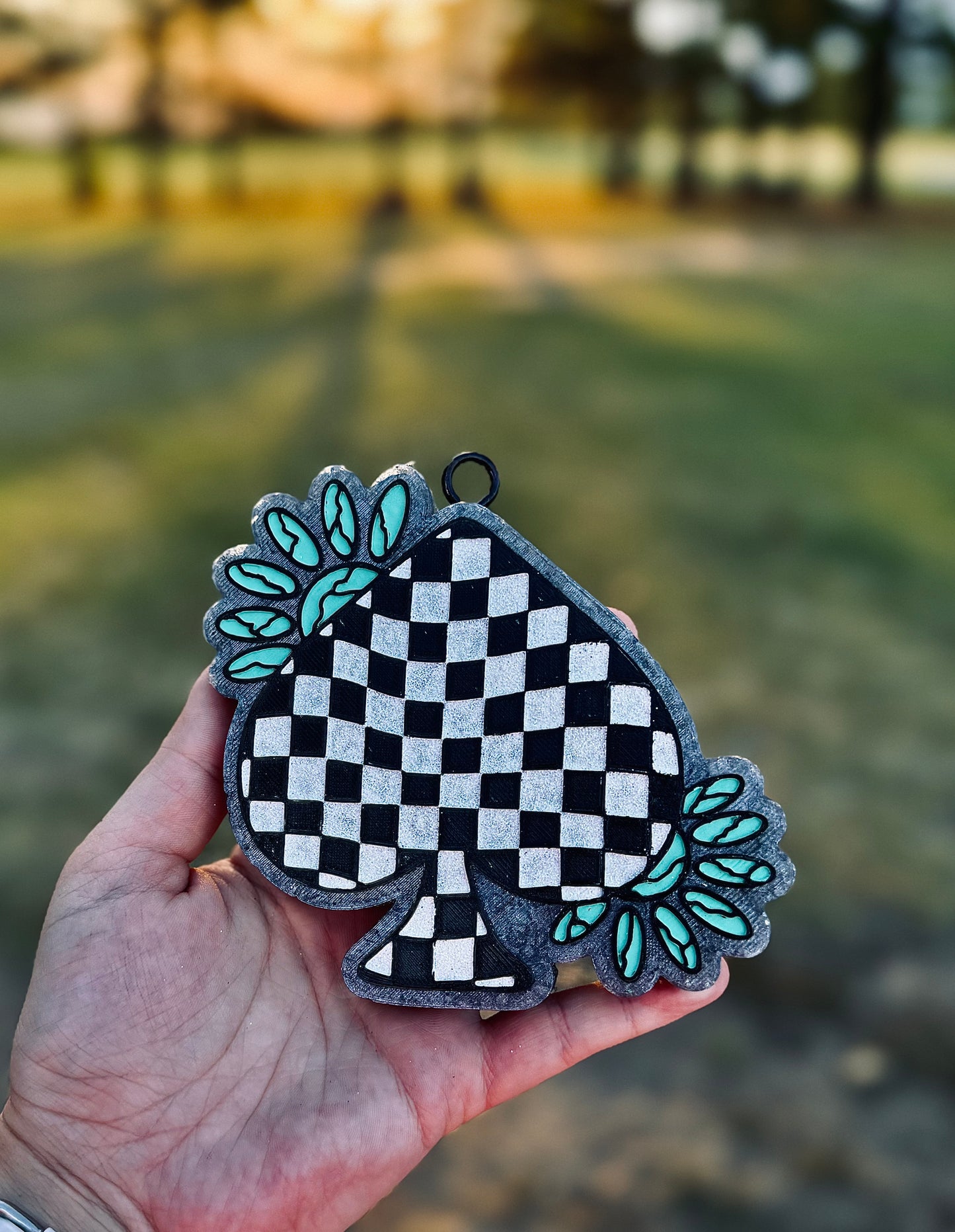 Checkered Spade Freshie