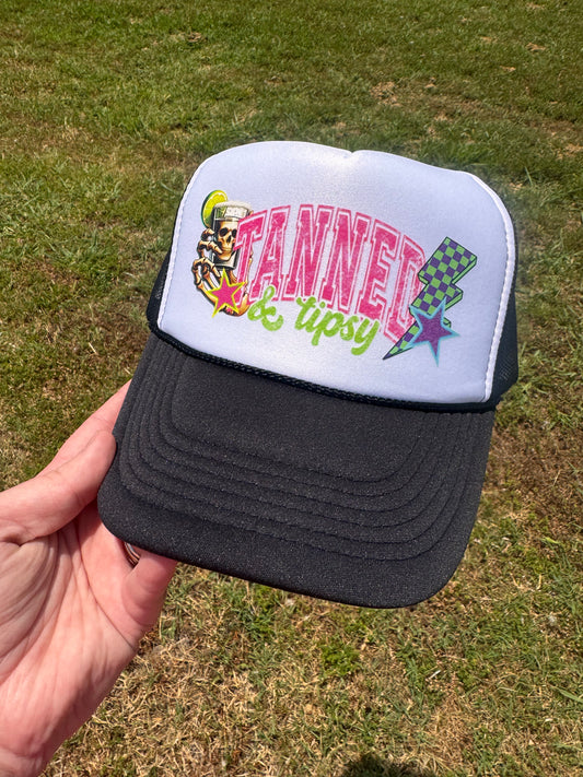 Tanned & Tipsy - Foam Trucker Hat