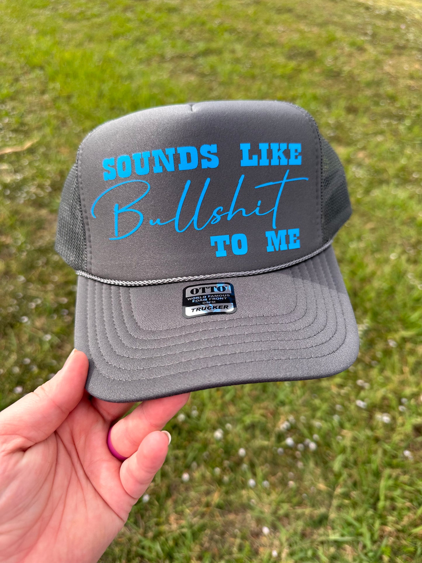 Sounds Like Bullshit - Foam Trucker (grey)