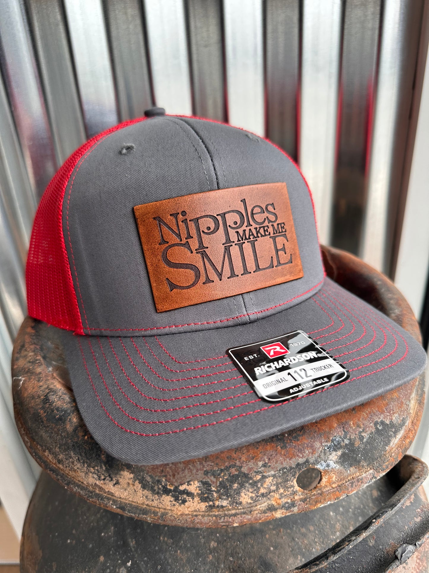 Nipples Make Me Smile Hat