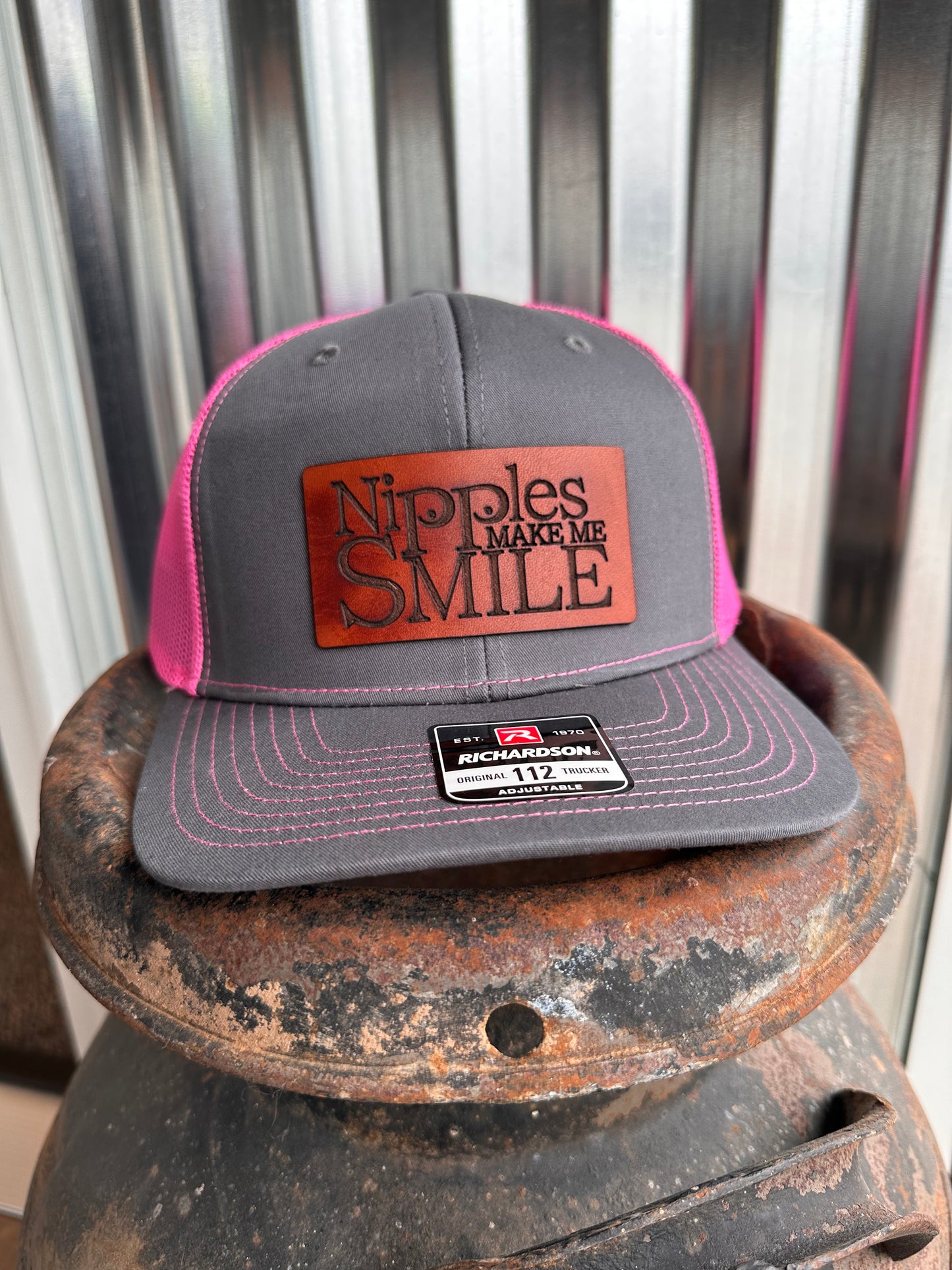 Nipples Make Me Smile Hat