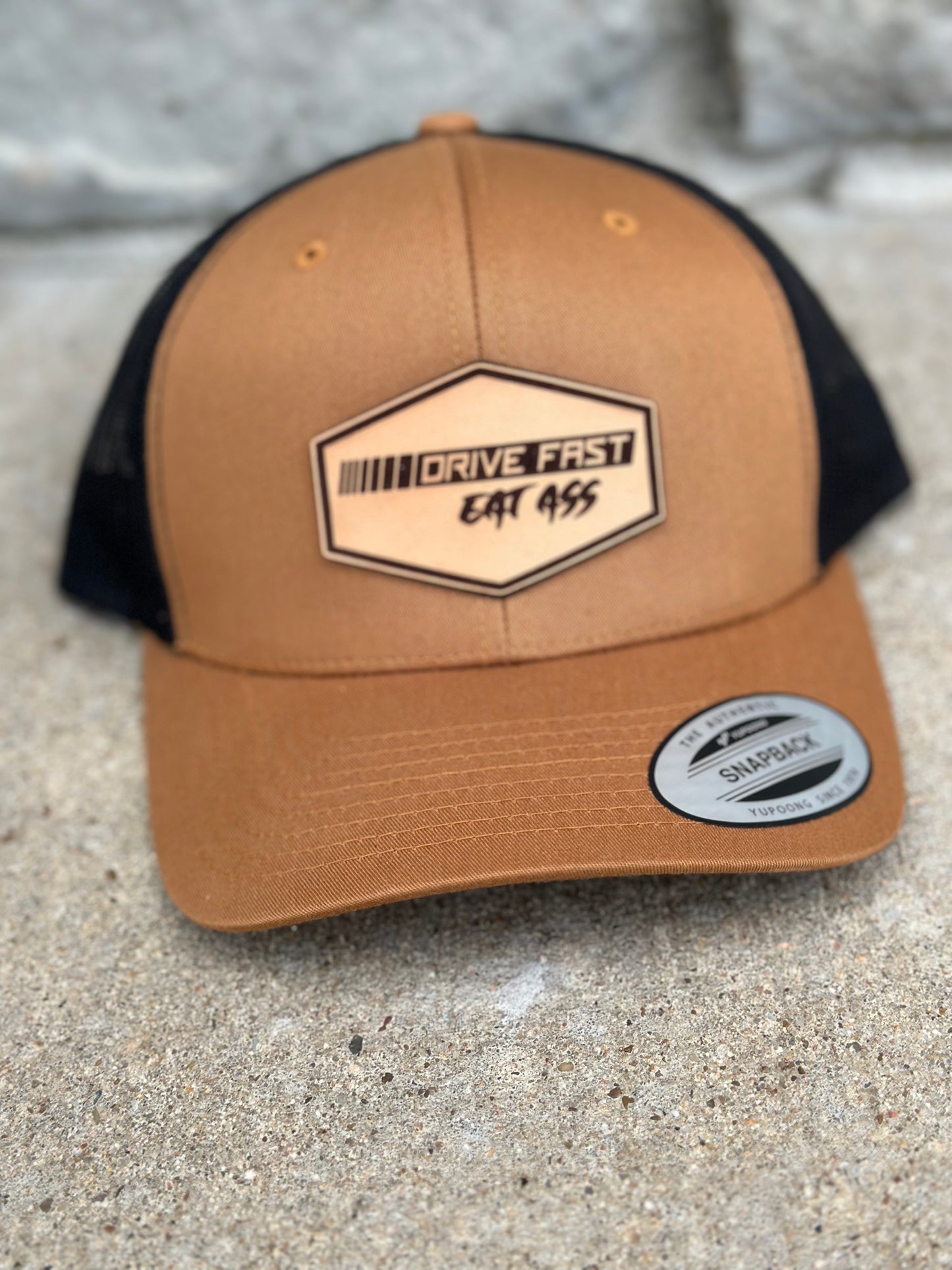 Drive Fast Hat - camel